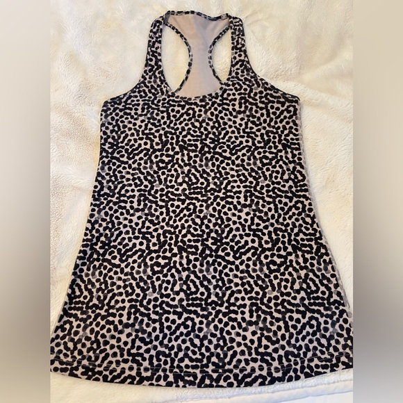 lululemon athletica Tops - Gently Used! Lululemon Cool Racerback Tank Top - size 10!